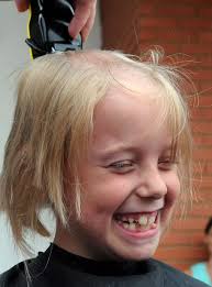 Pictures: Kacey Day has head shaved to support Rebecca Henderson