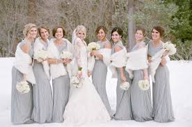 Winter Wonderland Wedding Fit For A Snow King Queen Winter Bridesmaid Dresses Winter Wedding Bridesmaids Winter Bridesmaids
