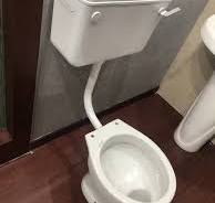 Twyford Wasser toilette Spülung Kunststoff zisterne einzelne Druckknopf  zisterne