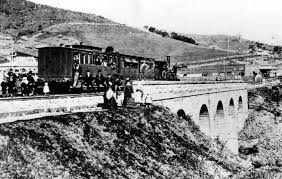 A Train At Picton In South Western Sydney In 1871 On Stonequarry Creek Viaduct Built For Double Lines And Still In Use Australia History New South Wales Picton