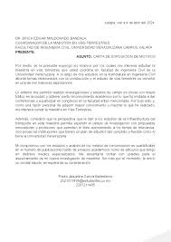 cARTA EXPOSICION DE MOTIVOS