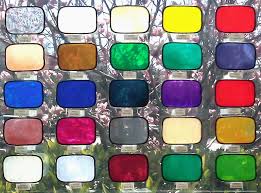 Gallery Glass Class Color Charts Dry Color Swatches And