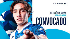 Convocan a jugador del Club Puebla a la Selección Mexicana Sub-23