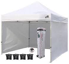 Market stall canopy market stall fruit/bread stand details i print to order most items to order. Abccanopy Canopy Tent 10 X 10 Pop Up Canopies Commercial Tents Market Stall With 6 Removable Sidewalls And Roller Bag Bonus 4 Weight Bags And 10ft Screen Netting And Half Wall Gold Patio