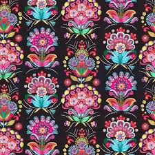 Softshell stoff pferde grau rosa. Softshell Stoff Geblumt Schwarz Stoff Oase