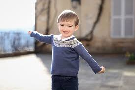 Photo Le petit François de Luxembourg adorable farceur pour ses 3 ans
