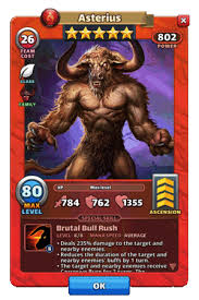 You control the god heimdall and the valkyrie named ursha on their quest across. Asterius Empuz