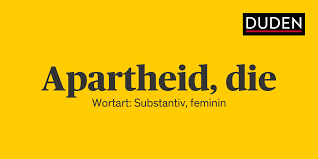 Apartheid was characterised by an authoritarian political culture based on baasskap (or white supremacy). Duden Apartheid Rechtschreibung Bedeutung Definition Herkunft