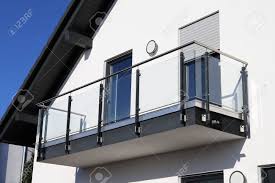 5 models glass fence 2205 spigot available. Stainless Steel Balcony Railing Stock Photo Picture And Royalty Free Image Image 69607814