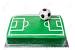 Fondant Football Field Cake