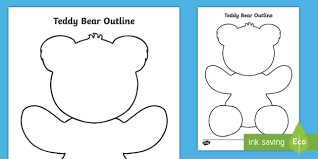 As an abcteach member you have unlimited access to our 22,000+ clipart illustrations and can use them for commercial use. Teddy Bear Template Primary Resources Teacher Made