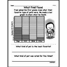 Word problems, fact families, and drawing are just a few strategies your child can use to practice addition. First Grade Data Worksheets Data Word Problems Edhelper Com