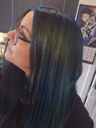 Dyed my hair by myself (no prior experience clearly 😭) i didnt realise  till after the blue was