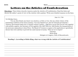 This makes for a great review of the constitutional convention, homework assignment, or preview befo. Articles Of Confederation Activity Parts Of Speech Worksheets Constitution Lesson Confederate