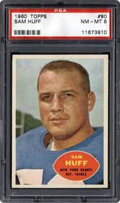 1960 Topps Sam Huff