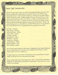 Book Of Shadows Spell Pages Basic Spell Construction Wicca Custom Spell For Sale 4 96 See Photos Wiccan Spell Book Book Of Shadows Spells Witchcraft
