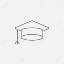 Whether you are looking for a graduate photo drop or a completely customized graduation backdrop, we can make it happen at shindigz. Graduation Cap Line Icon For Web Mobile And Infographics Vector Royalty Free Cliparts Vectors And Stock Illustration Image 48281015