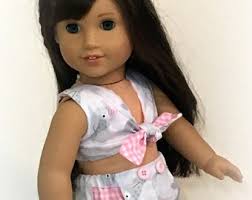 All Tied Up Summer Wardrobe Pattern for 18 inch dolls