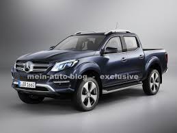 Like before, the new model will share a ladder frame and many parts with the nissan navara model. Preview Of The Mercedes Benz Pick Up