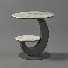 End Table For Living Room Faux Marble