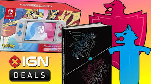 Pokémon sword and shield's galar region can be daunting, mainly because of the wild area. Daily Deals Save On Your Pokemon Sword And Shield Preorder Collector S Edition Strategy Guide And Switch Lite Console Ign