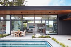 Narrow pools in your garden, along your house side are a perfect idea for hot summer days when a lap is all we need. A Modern Family Home Takes The Place Of A Beautiful But Old House