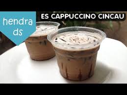 Resep es cincau cappucino kekinian super enak ❤️ (grass jelly cappucino iced recipe). Seger Begini Resep Dan Cara Membuat Es Cappuccino Cincau Mudah Youtube