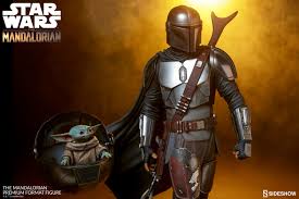 The series follows the travails of a lone gunfighter in the outer reaches of the galaxy far from the authority of the new republic. The Mandalorian And Grogu Premium Format Figure By Sideshow Collectibles Sideshow Collectibles