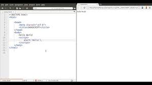 How To Include A Javascript Code In Your Html File Youtube