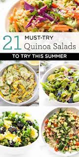 21 Must Try Quinoa Salad Recipes For Summer Simply Quinoa Quinoa Salad Recipes Best Quinoa Salad Recipes Summer Salad Recipes