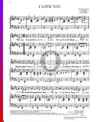 I Love You (Edna McGriff) Piano Sheet Music