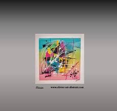 Espoir "Pour Abby", Peinture par Olivier Art Abstrait