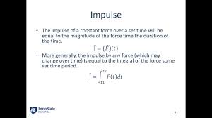 Check spelling or type a new query. Mechanics Map The Impulse And Momentum Equation For A Particle
