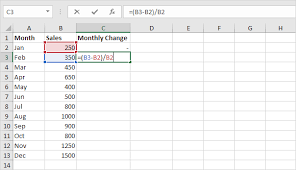 I currently have 2 cells in excel and i'm trying to find a formula to display the percentage change between them. Percent Change Formula In Excel Easy Excel Tutorial