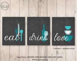 Since this is the room you spend most of your life in, you wish to change the look now and again. Teal Kitchen Decor Etsy