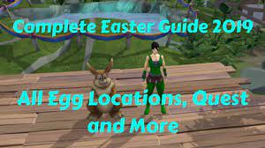 Runescape 2019 - Easter Event Guide - Location Of All Easter Eggs, Easter  Quest And More - Youtube