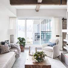 White oak artisan engineered hardwood flooring has a medium brown tone, textured matte finish with a french bleed edge. 75 Beautiful Dark Wood Floor Living Room Pictures Ideas June 2021 Houzz