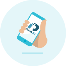 Dette er bankid sin hovedlogo. Login