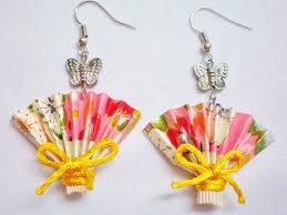 Chinese Fan Earrings Had To Thrown This One In Here Chinese Fans Fan Earrings Chinese