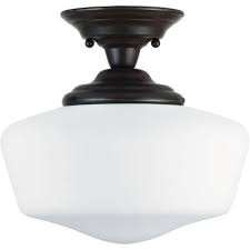 Farmhouse Flush Mount Lights Lighting The Home Depot