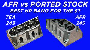 WHICH IS BETTER-CNC PORTED STOCK LS HEADS OR AFTER MARKET CNC HEADS. TEA 243  HEADS VS AFR 245 HEADS! - YouTube