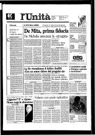 De Mita, prima fiducia