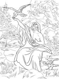 Elijah and the widow coloring pages. Pin On Sobotni Skolka