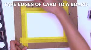 Fill up your card with patches of the colours you. 3 Fun And Easy Diy Watercolor Cards Strathmore Artist Papers