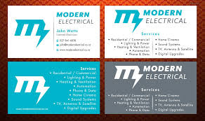 Using the best electrical business card slogans, you can improve brand awareness and make sure prospects remember you easily. Modern Bold Electrician Business Card Design For Modern Industries Limited By Sbss Design 1536742