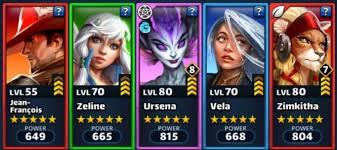 Watching this video can give some tips and strategies for beating the final stage. Vela And Jean Francois In The Same Defense Team Gameplay Help Tactics Empires Puzzles Community Forum