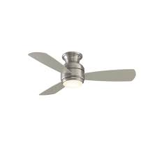 This item fanimation cw7wh ceiling fan wall control, fan only no light for. Fanimation Lp8347blbn Brushed Nickel Level 44 3 Blade Hugger Indoor Ac Induction Ceiling Fan Controller And Light Kit Included Lightingdirect Com