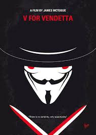 V for vendetta is one of those films that we might as well say was a documentary for all its insane predictions. V For Vendetta Movie Poster Zona Ilmu 1