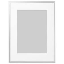 Lomviken Frame Aluminium 30x40 Cm Ikea Frame Picture Frame Wall Frames On Wall