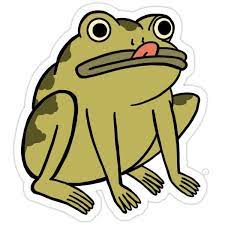 Frog Derp Over The Garden Wall Sticker By Cqdesign In 2021 Over The Garden Wall Frog Illustration Frog Art